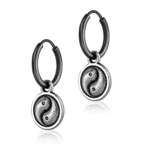 Yin Yang Earring for Men - Designer mens earrings