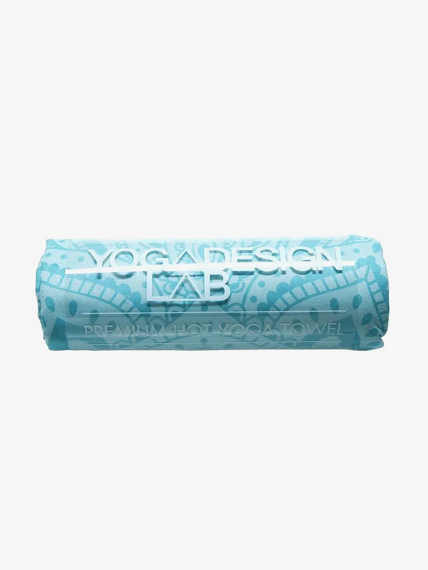 Yoga Design Lab  Mat Towel - Mandala Turquoise