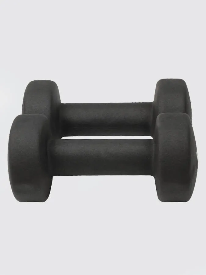 Yoga Mad Pair of 4Kg Neo Dumbbells Weights - Black