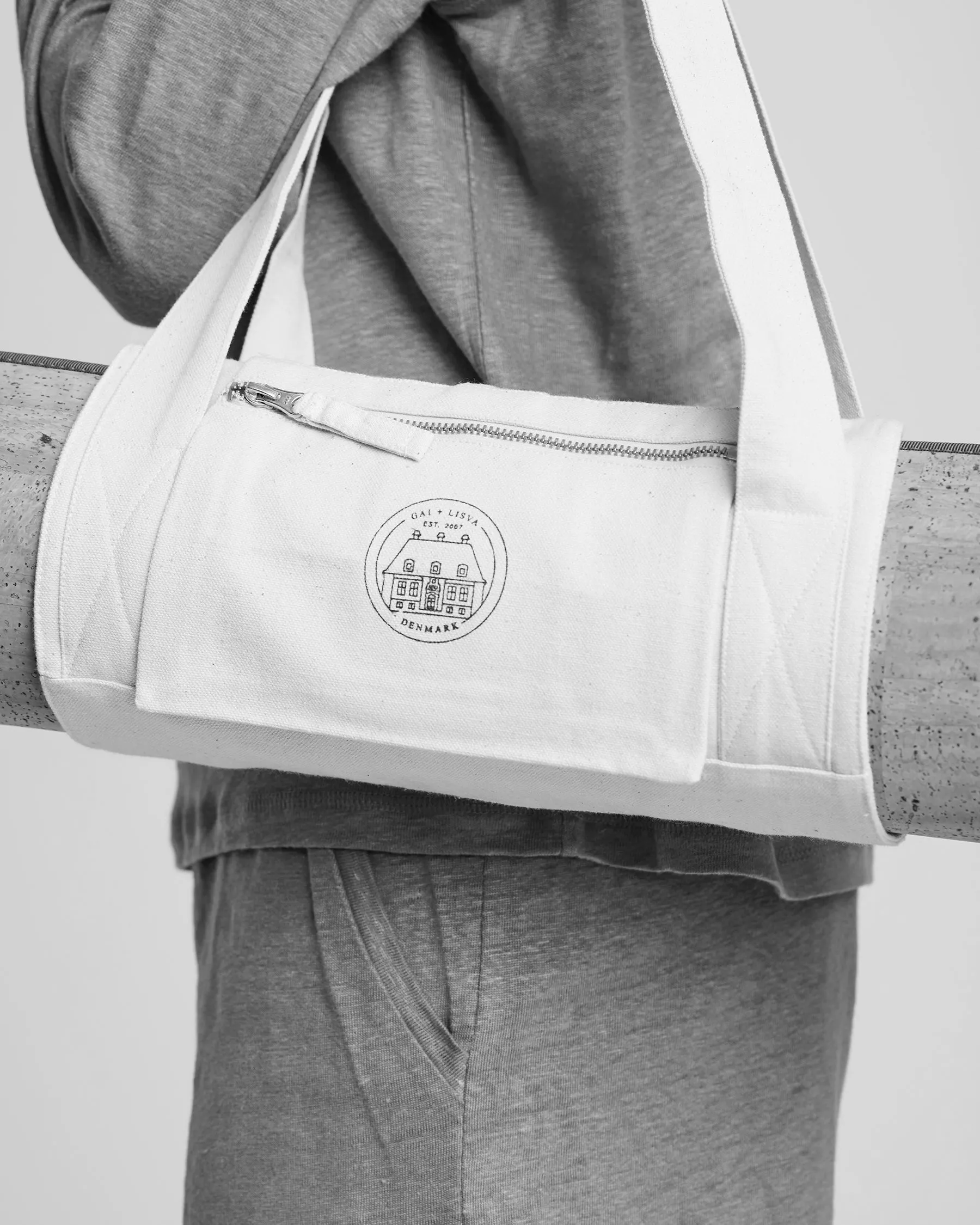 Yoga Mat Carrier - Nature White