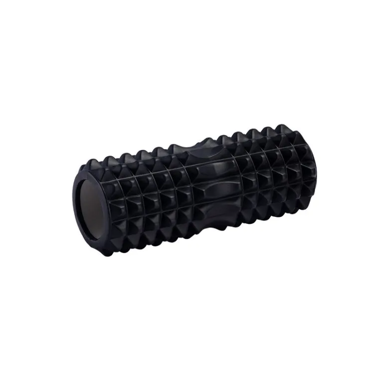 Yoga Pilates Fitness EVA Roller Muscle Relaxation Massage, Size: 33cm x 13cm (Black)