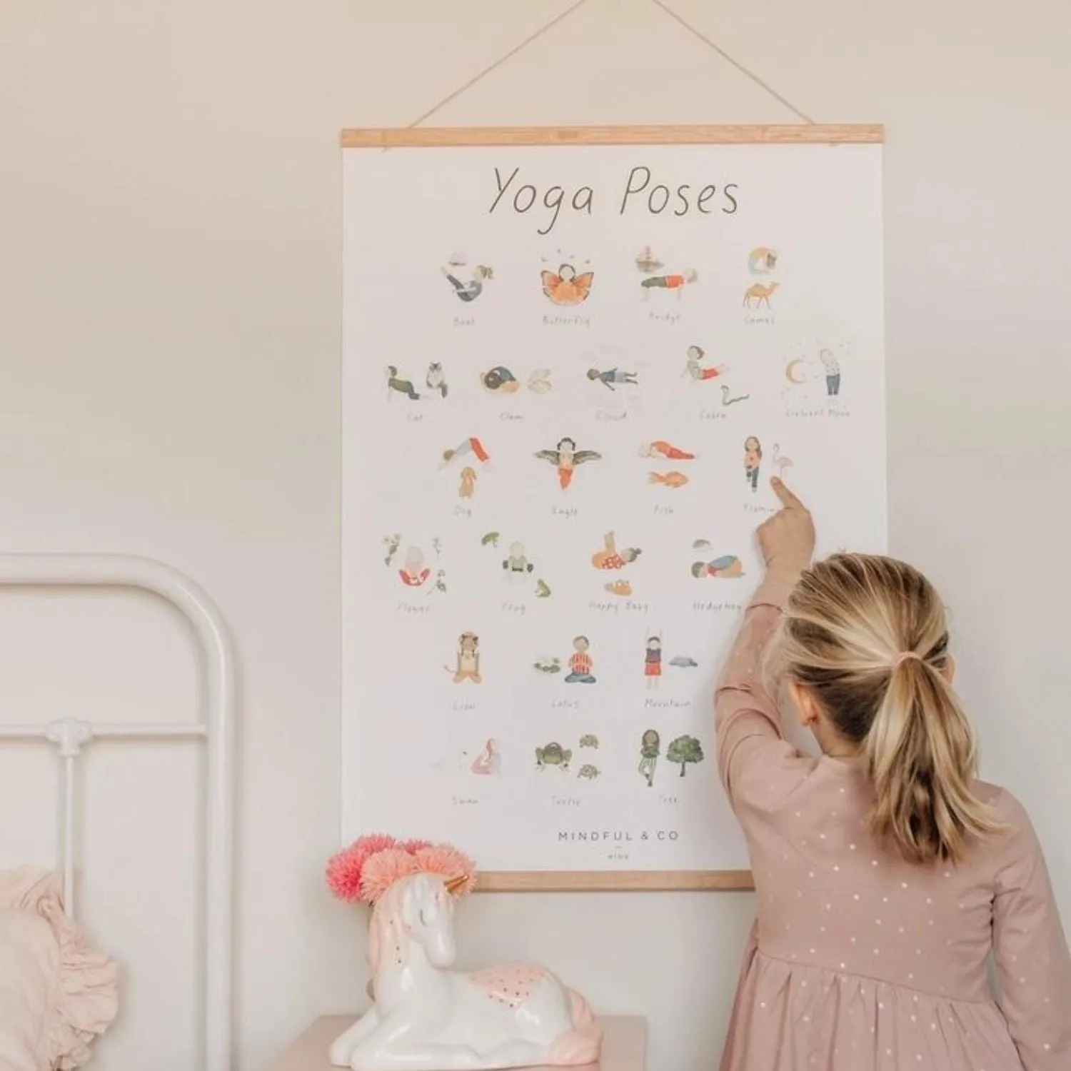 Yoga Poses Print