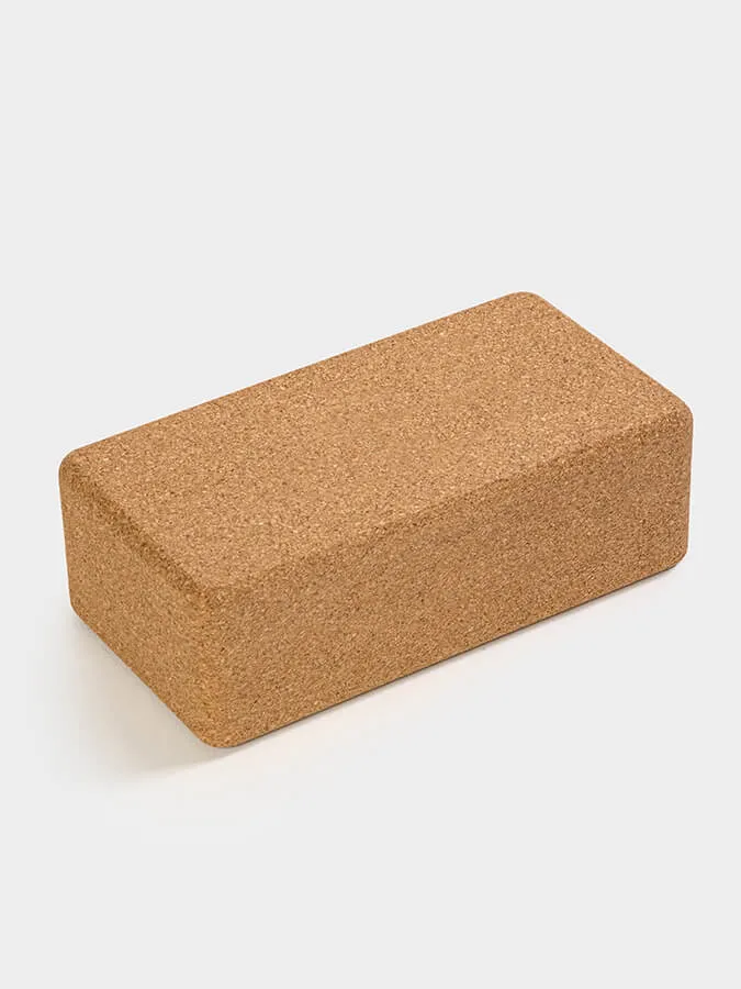 Yoga Studio Standard Cork Yoga Brick - Personalise