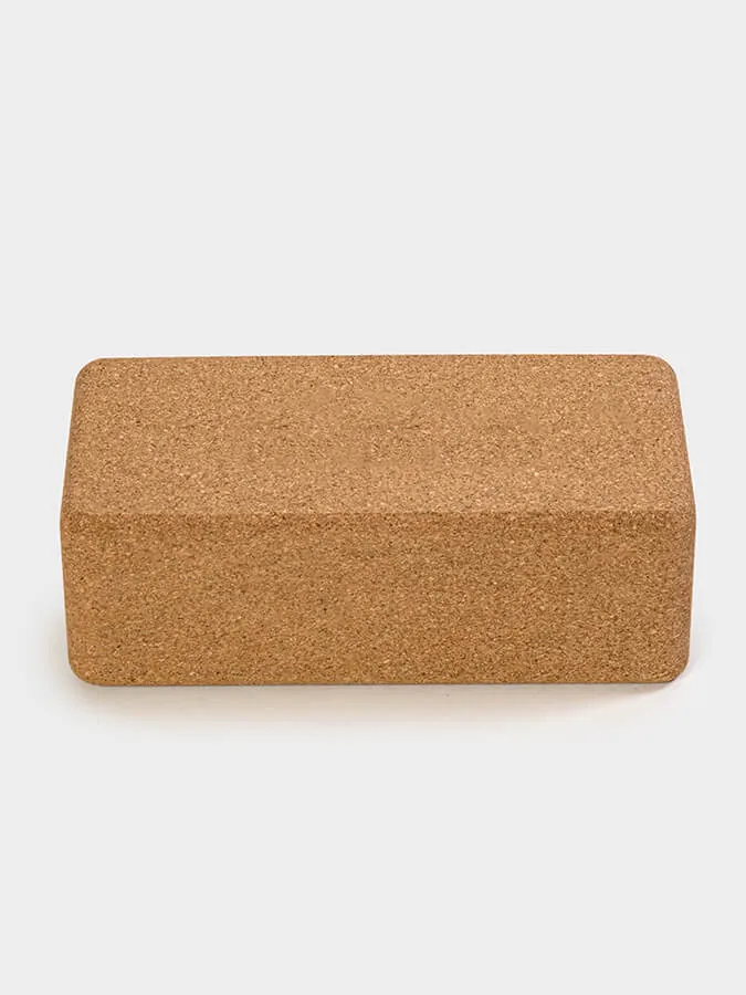 Yoga Studio Standard Cork Yoga Brick - Personalise