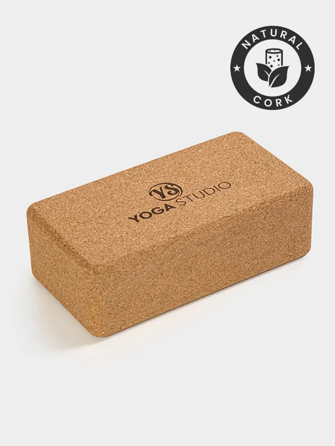 Yoga Studio The Comfortable Cork Yoga Block