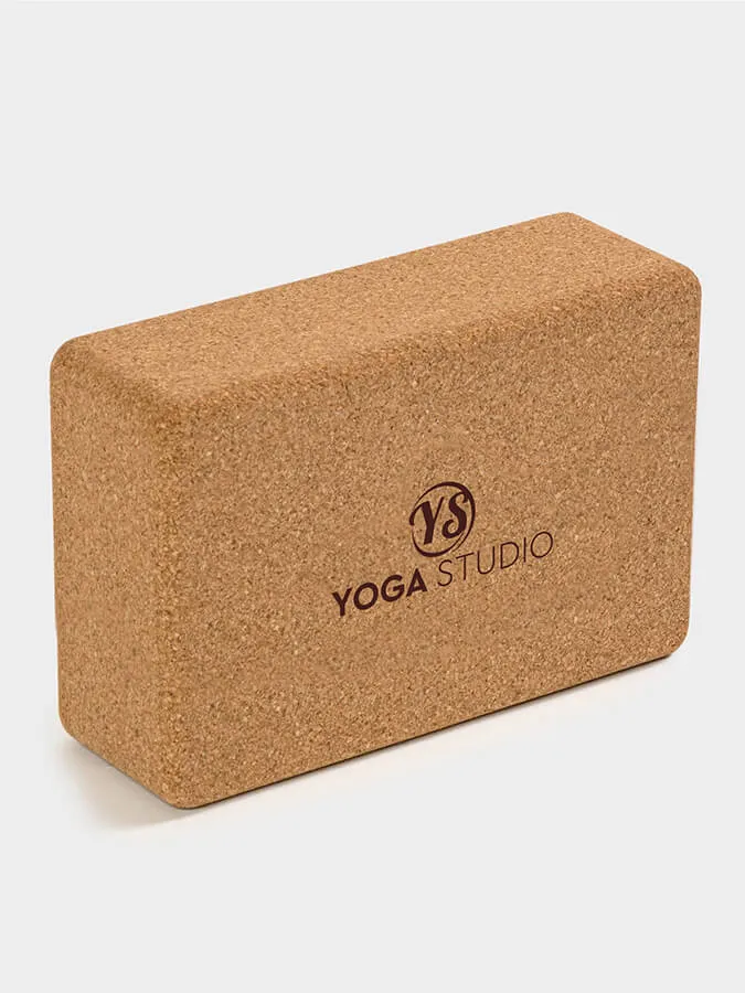 Yoga Studio The Comfortable Large Cork Yoga Block Brick