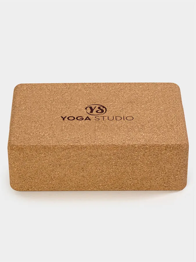 Yoga Studio The Comfortable Large Cork Yoga Block Brick