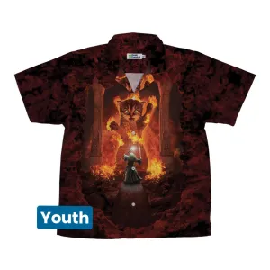 You Shall Not Pass Cat Youth Hawaiian Shirt