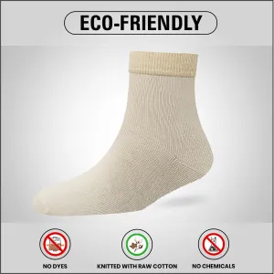 Young Wings Eco Friendly Ankle Terry Sports socks (Unisex) - Pack of 3