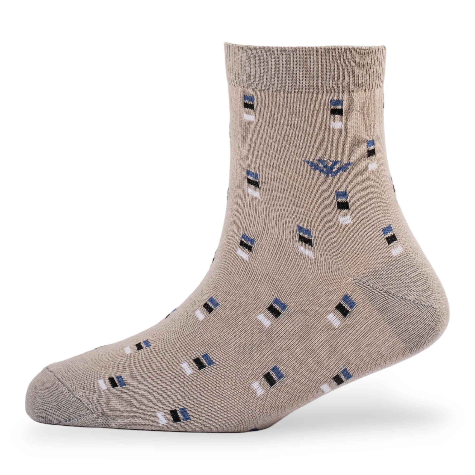 Young Wings Men's Multi Colour Cotton Fabric Design Ankle Length Socks - Pack of 5, Style no. 2720-M1