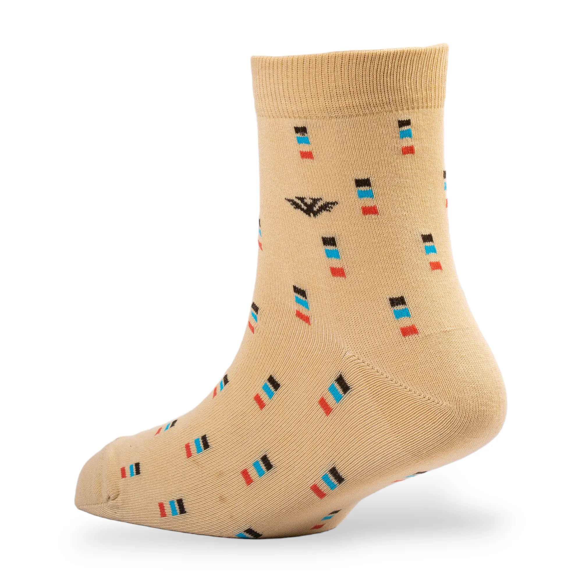 Young Wings Men's Multi Colour Cotton Fabric Design Ankle Length Socks - Pack of 5, Style no. 2720-M1