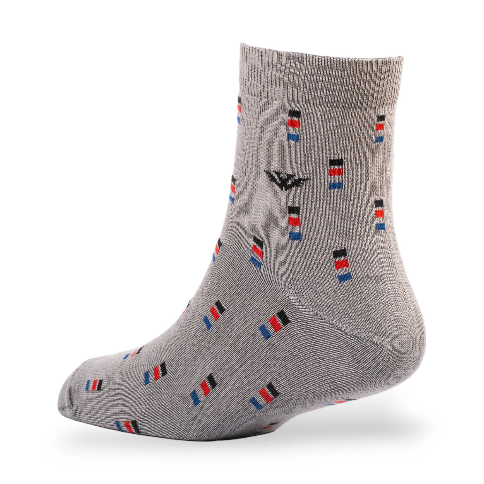 Young Wings Men's Multi Colour Cotton Fabric Design Ankle Length Socks - Pack of 5, Style no. 2720-M1