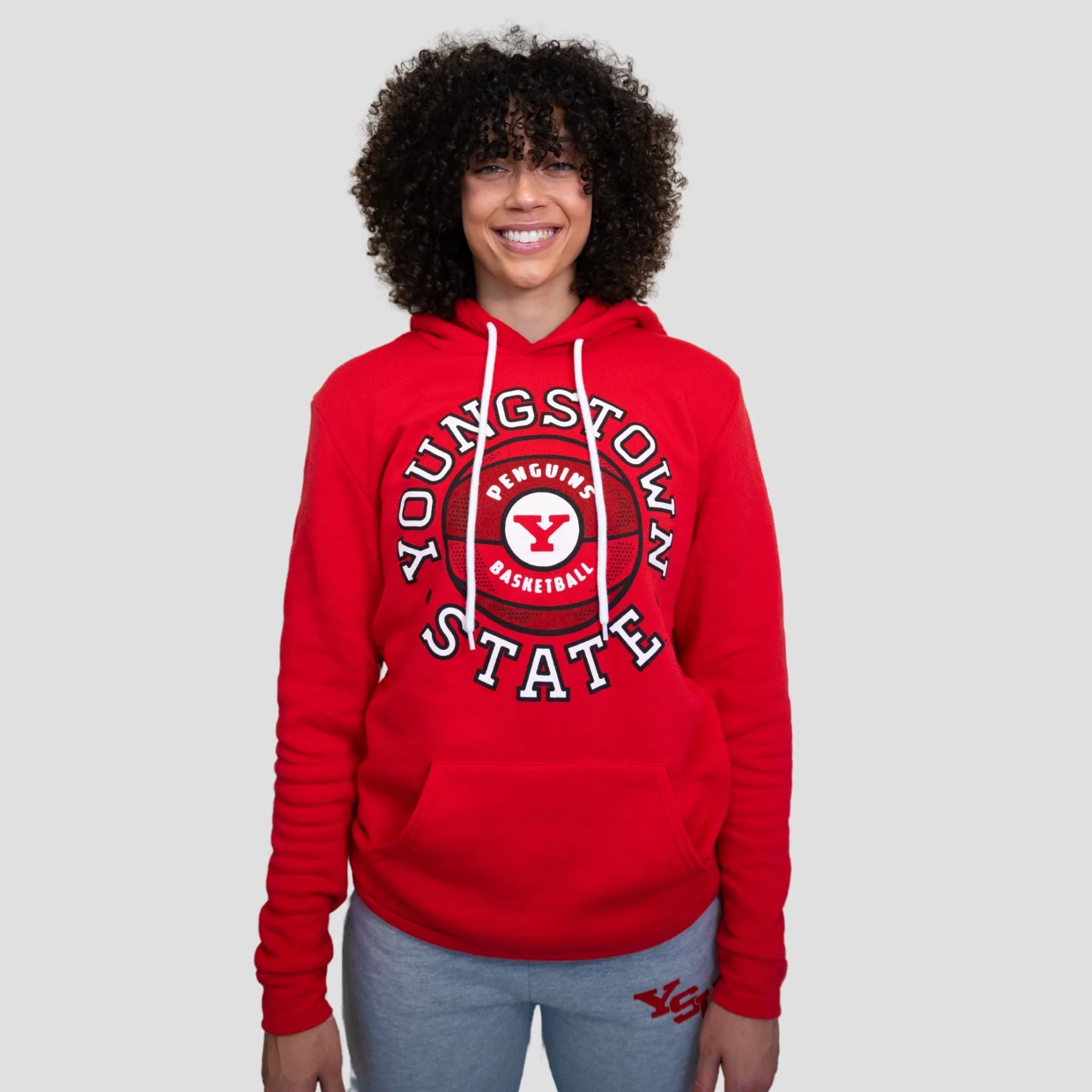 Youngstown State Penguins Basketball Hoodie