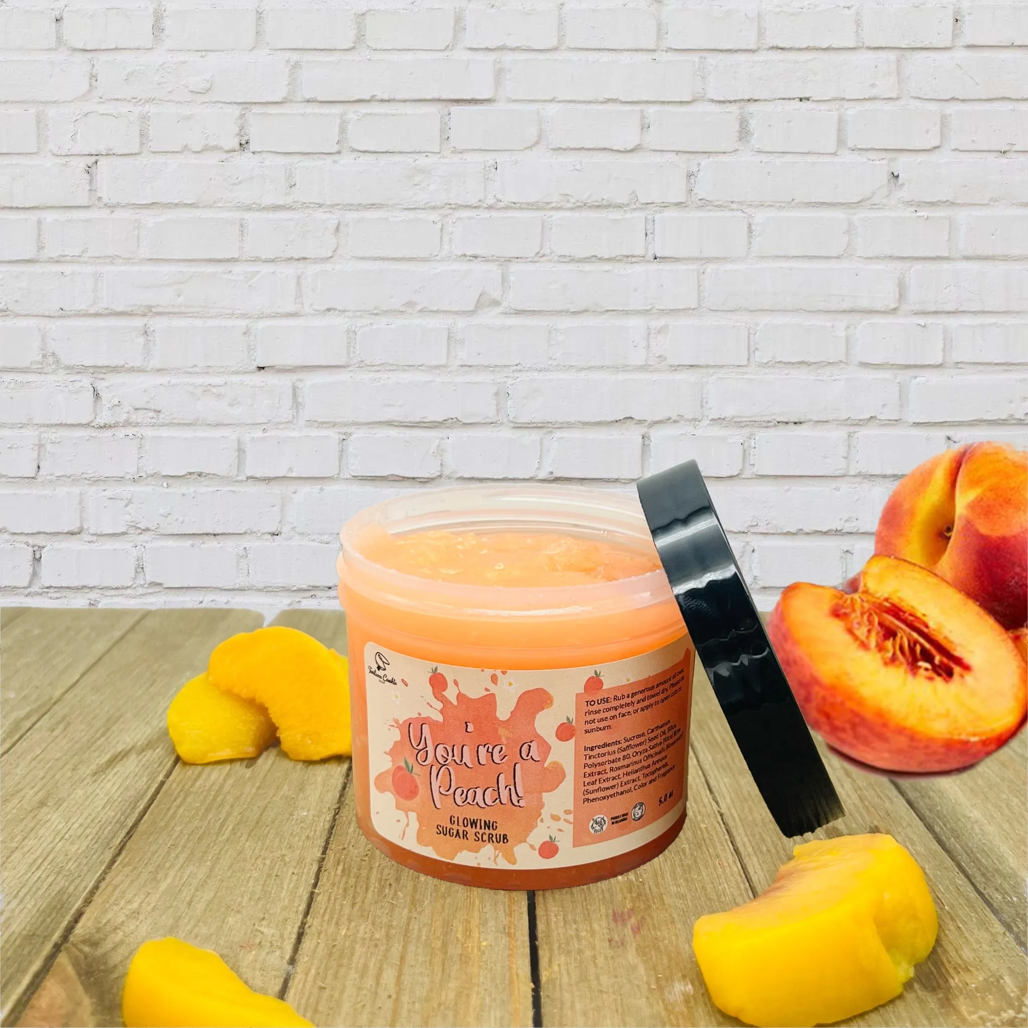 YOU'RE A PEACH! Glowing Sugar Scrub