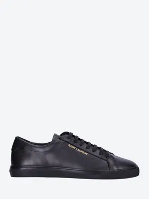 Ysl leather sneakers