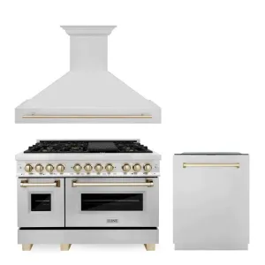 Z-line Kitchen Packages model 3AKP-RARHDWM48-G