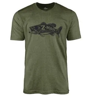 Z-Man Bad Azz Bass TeeZ Short Sleeve T-Shirt