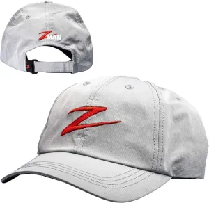 Z-Man Red Z Tech Hat - Light Gray/Charcoal