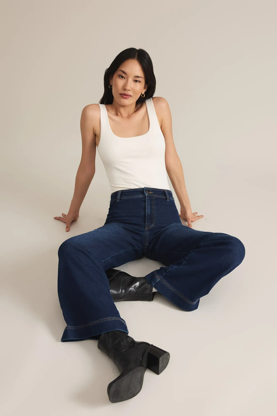 Z SUPPLY - RILYNN WIDE LEG DENIM TROUSER