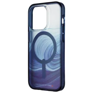 ZAGG Gear4 Milan Snap Series Case for MagSafe for iPhone 14 Pro - Blue Swirl