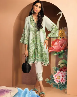 Zaha by Khadijah Shah – 2pc Lawn Collection – Lela (ZL-07A)