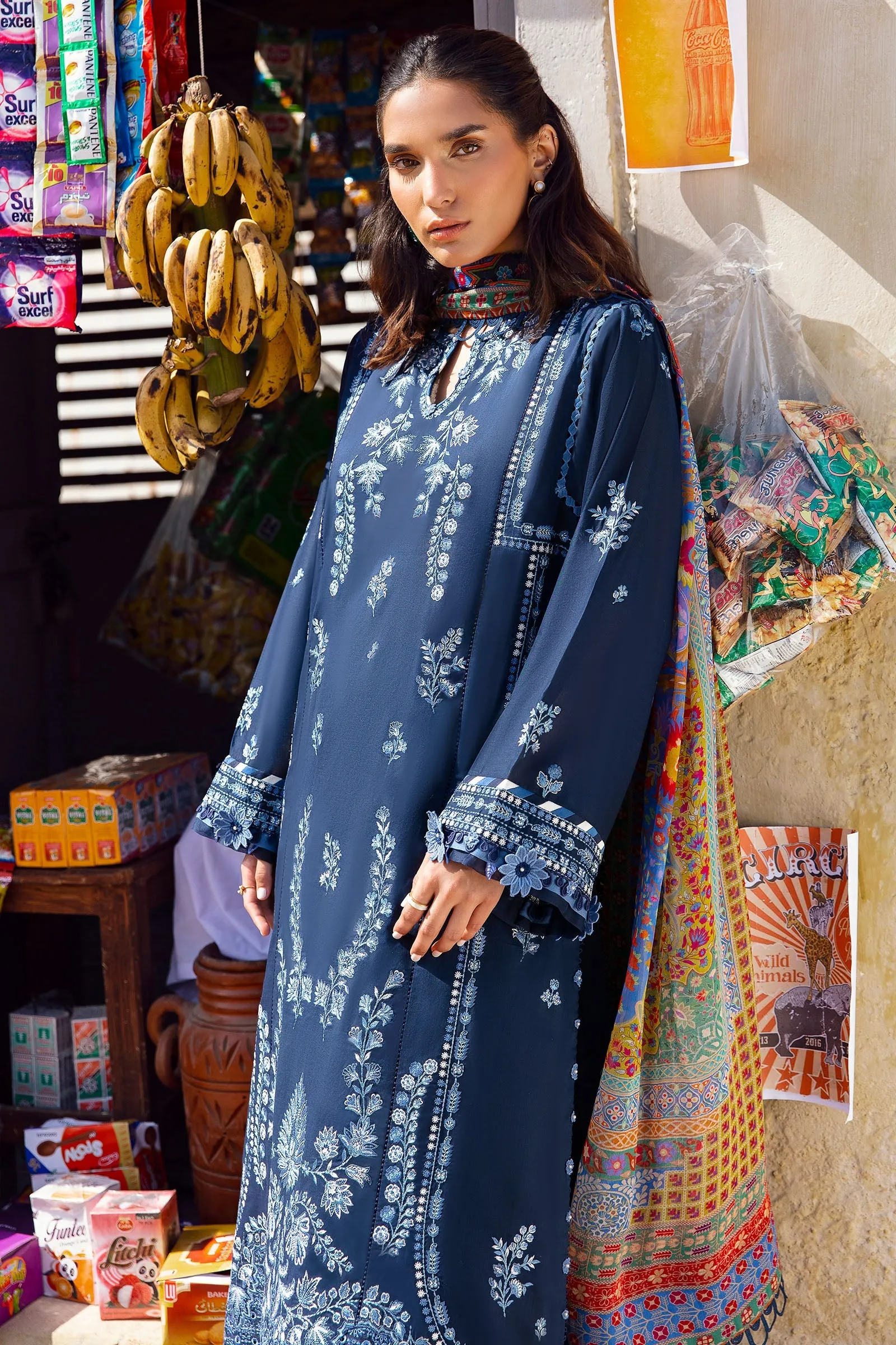 Zaha by Khadijah Shah Lawn Collection 2023 – EIRA (ZL23-10 A)