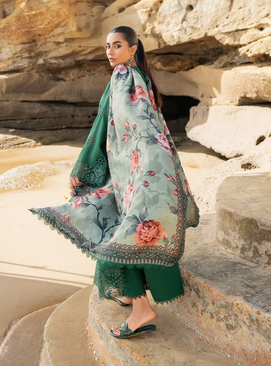 Zainab Chottani Chikankari Luxury Lawn Collection 2024 – Aysel - 1A