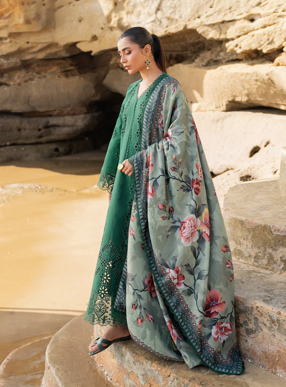 Zainab Chottani Chikankari Luxury Lawn Collection 2024 – Aysel - 1A