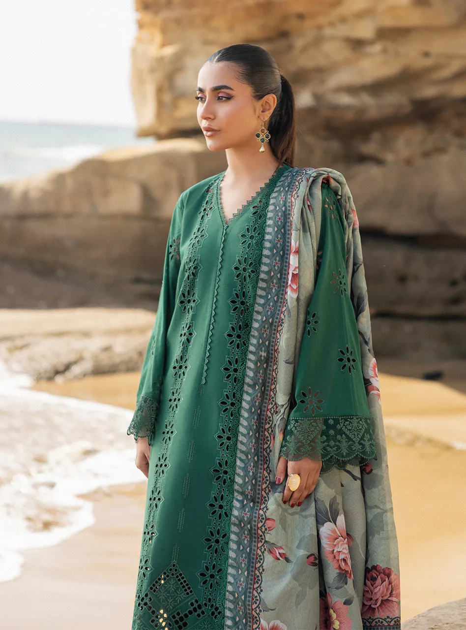 Zainab Chottani Chikankari Luxury Lawn Collection 2024 – Aysel - 1A