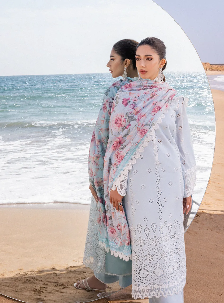 Zainab Chottani Chikankari Luxury Lawn Collection 2024 – Nora - 2B