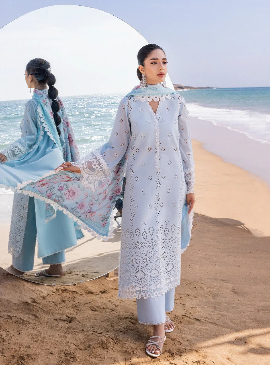 Zainab Chottani Chikankari Luxury Lawn Collection 2024 – Nora - 2B