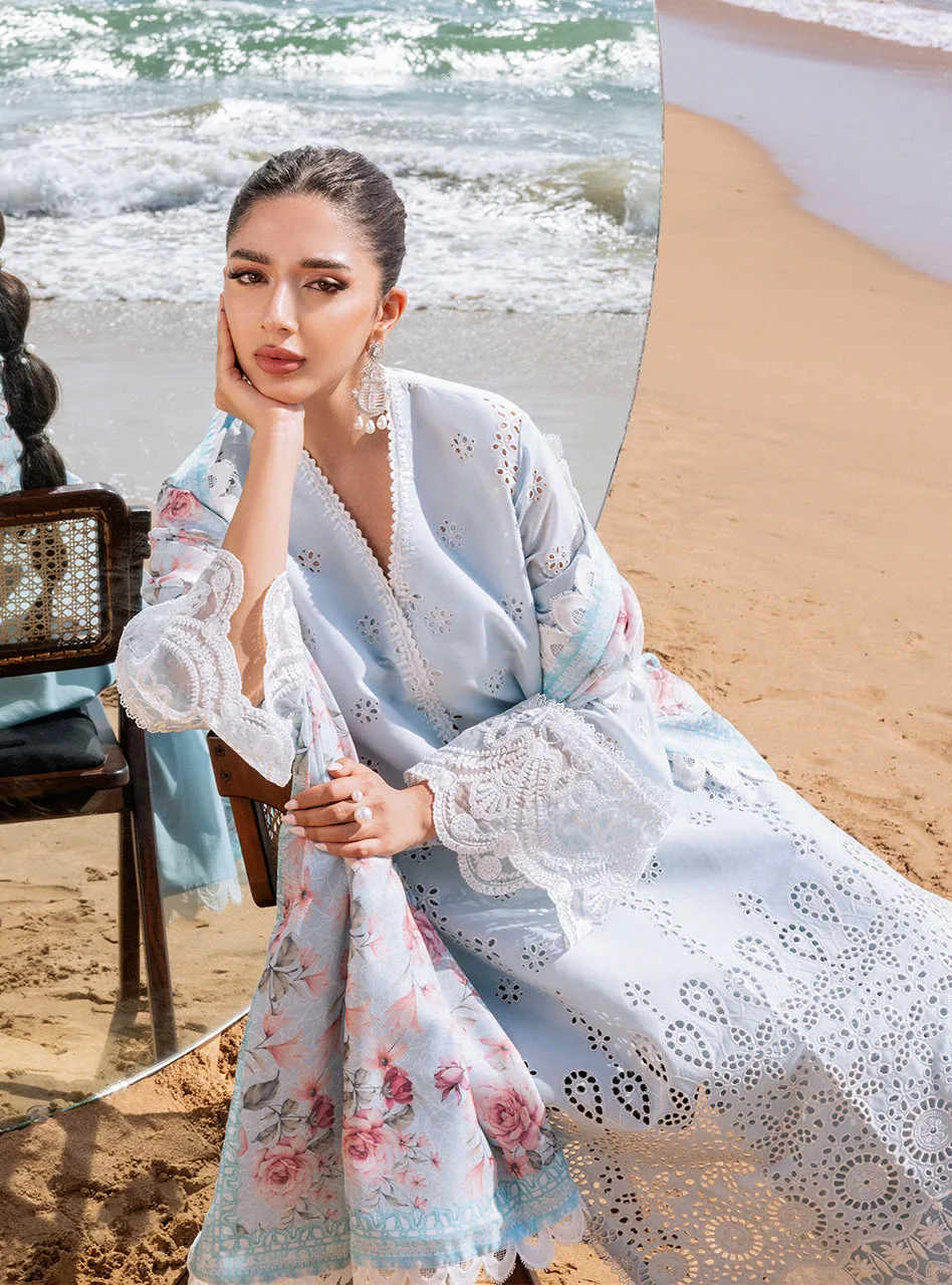 Zainab Chottani Chikankari Luxury Lawn Collection 2024 – Nora - 2B