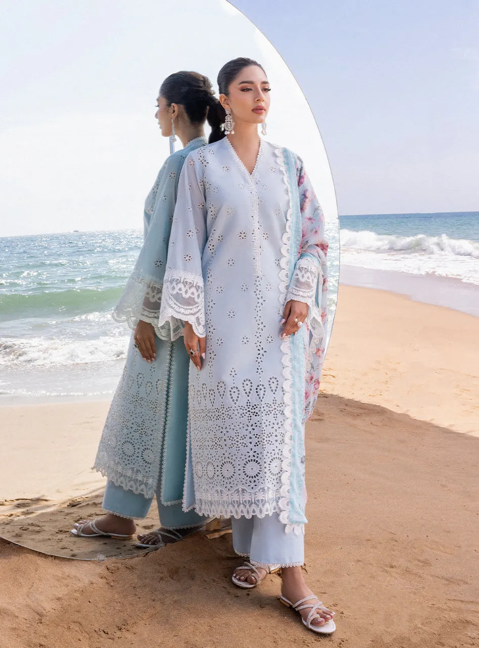 Zainab Chottani Chikankari Luxury Lawn Collection 2024 – Nora - 2B