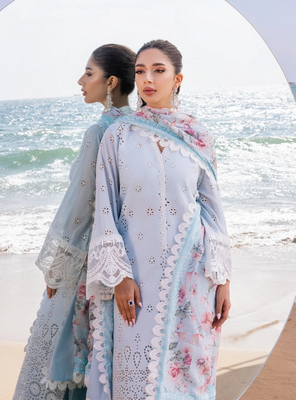 Zainab Chottani Chikankari Luxury Lawn Collection 2024 – Nora - 2B