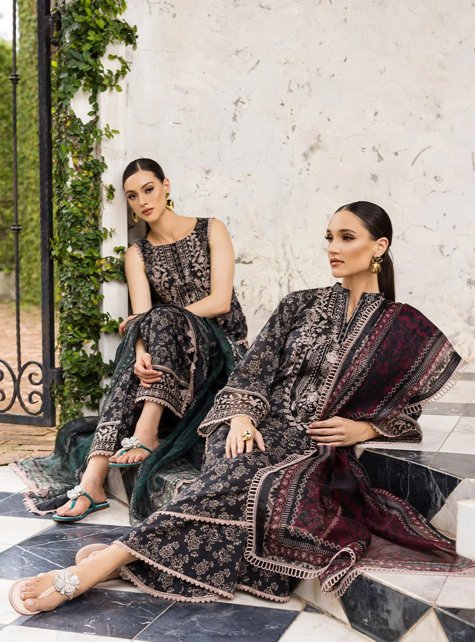 Zainab Chottani Tahra Lawn Collection  – Onyx-Aura 6A