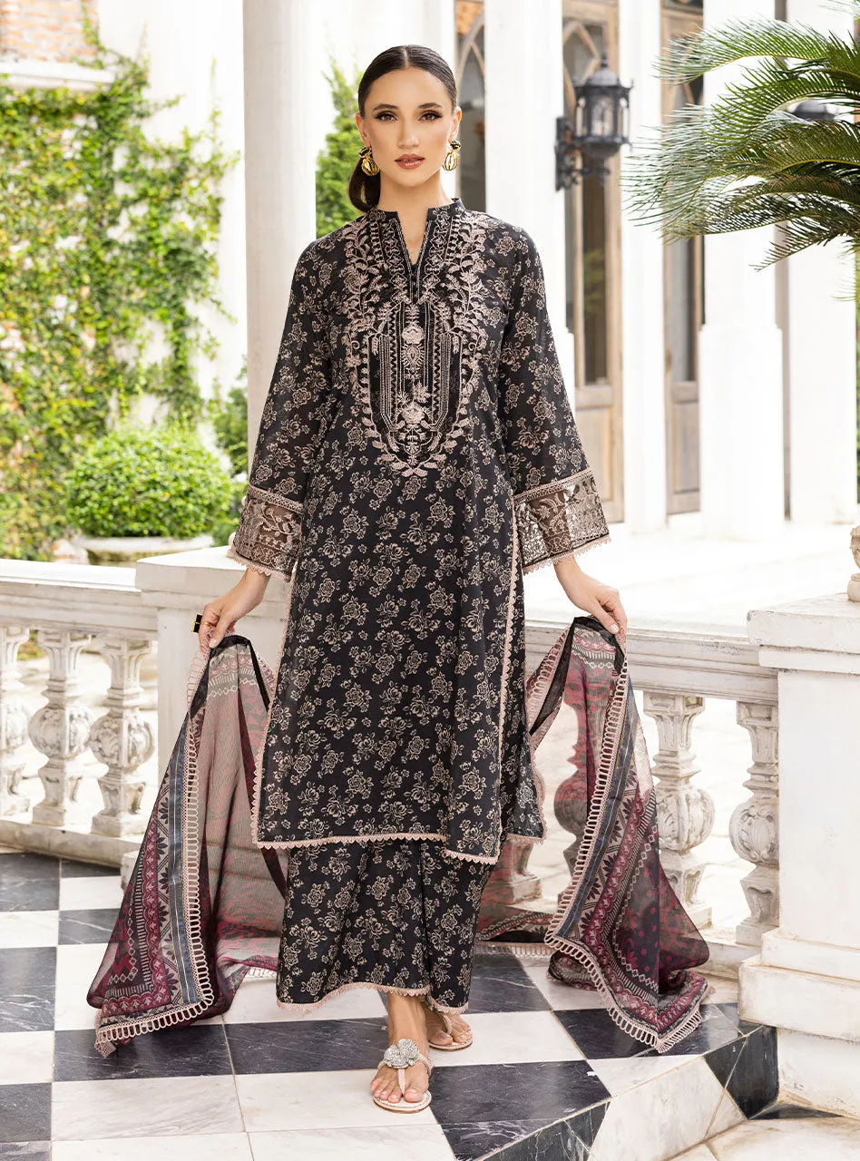 Zainab Chottani Tahra Lawn Collection  – Onyx-Aura 6A