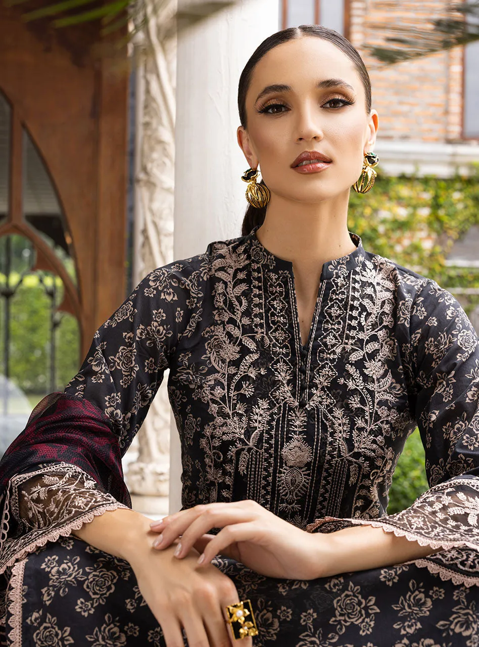 Zainab Chottani Tahra Lawn Collection  – Onyx-Aura 6A