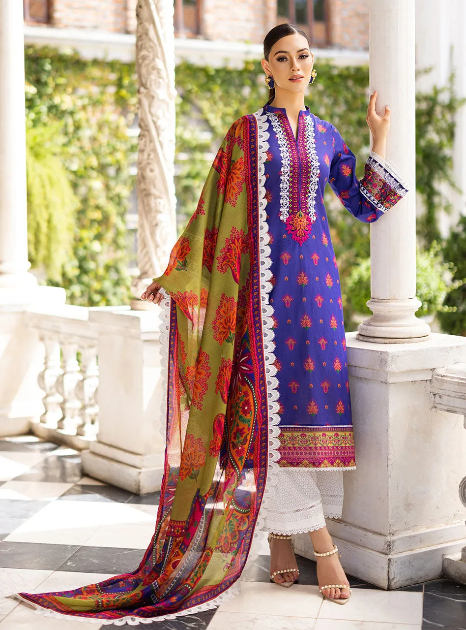 Zainab Chottani Tahra Lawn Collection  – Whipsy-Lush 8A