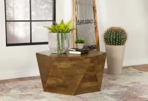 Zalika Hexagonal Coffee Table Natural