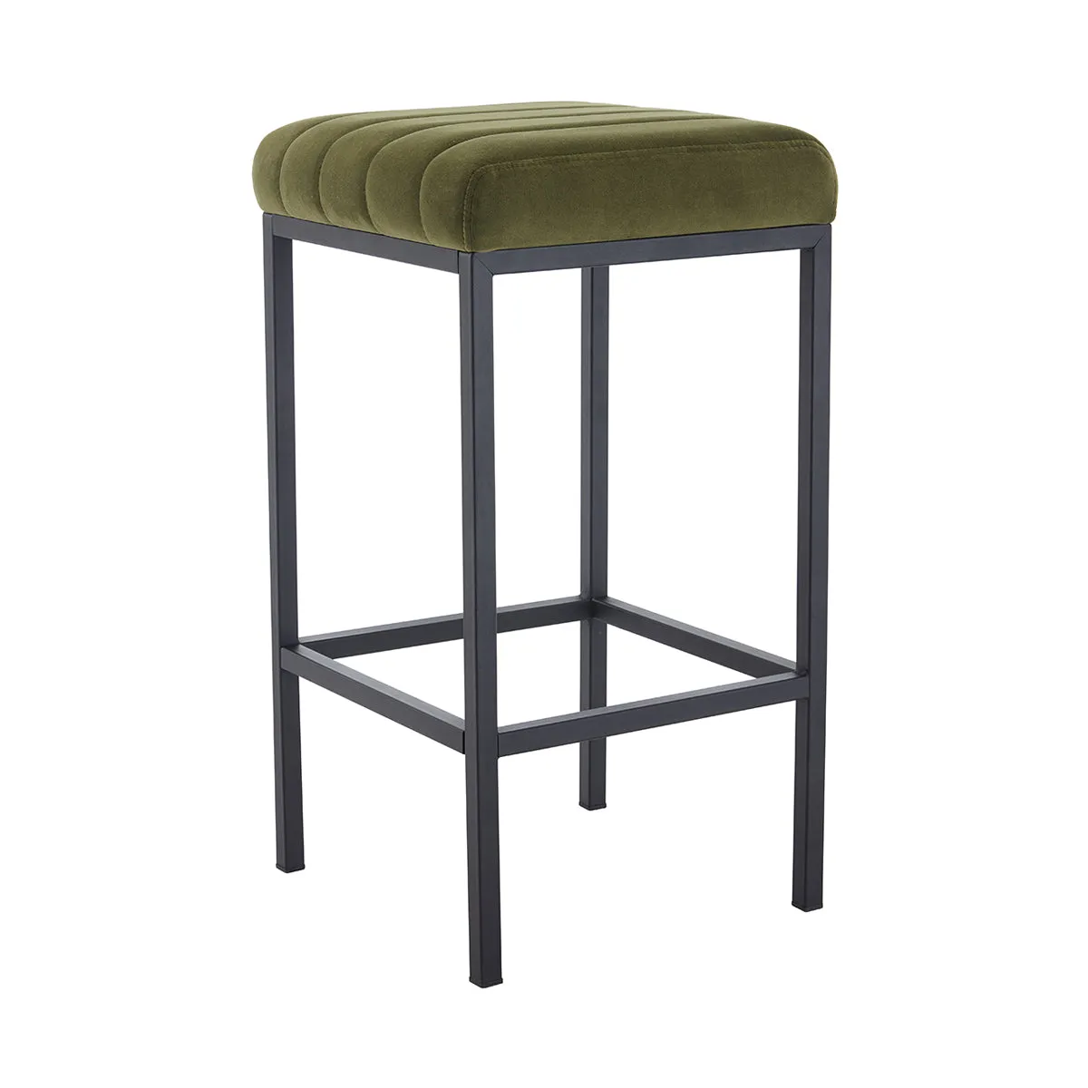 Zane Velvet Bar Stool