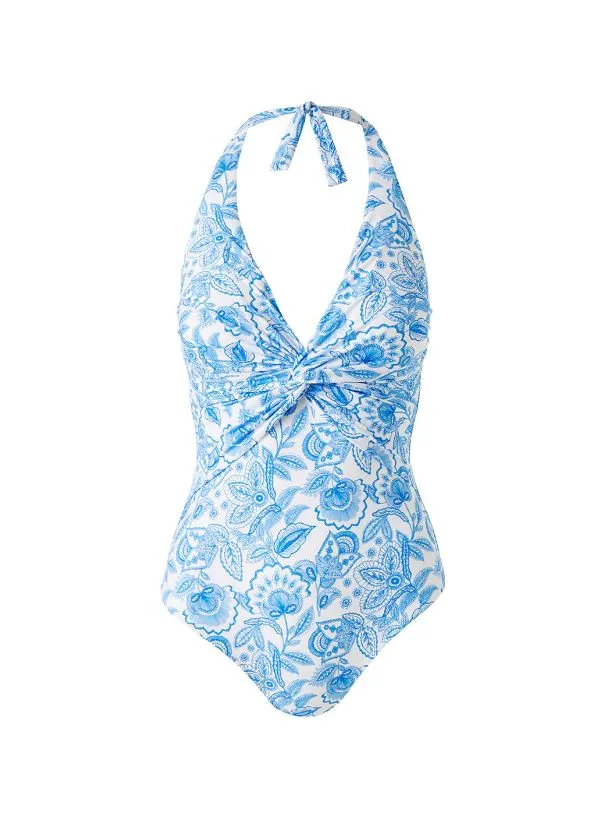 Zanzibar Halter One-Piece Ceramic