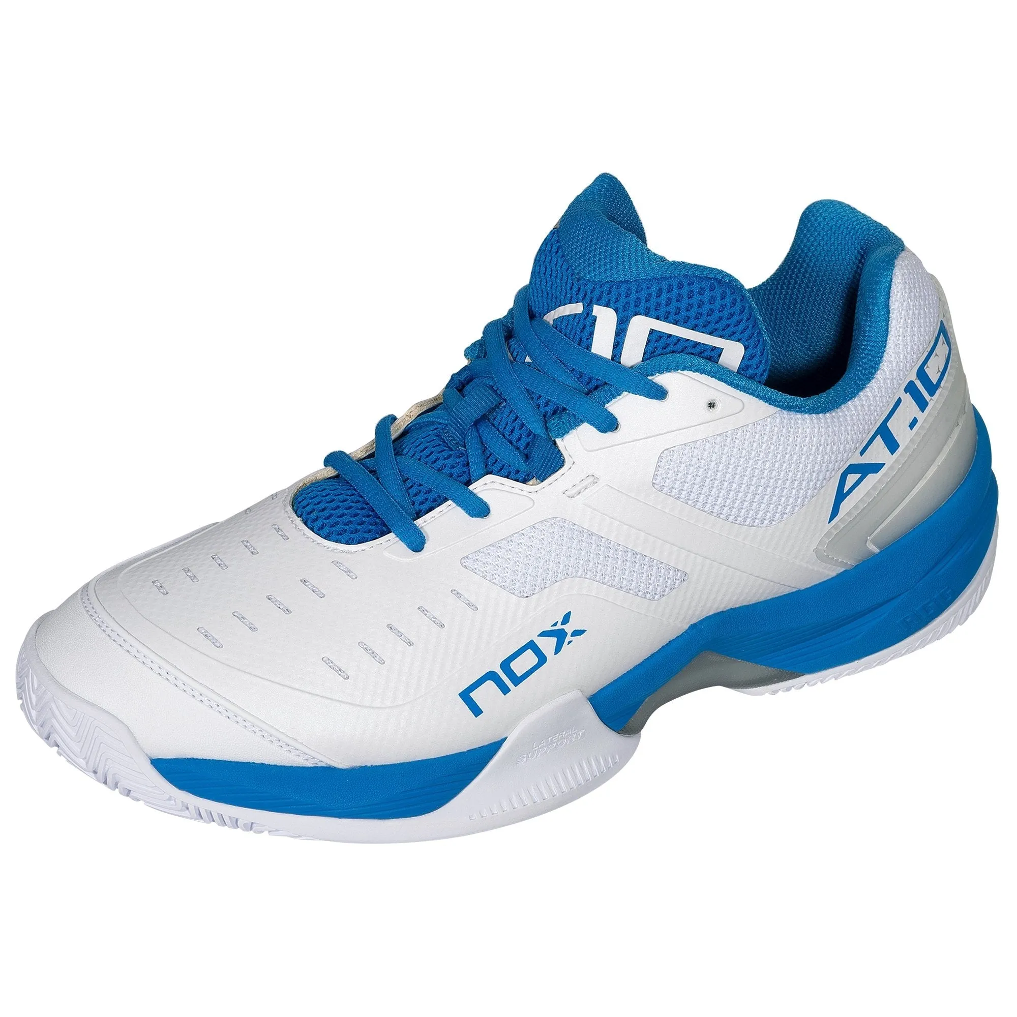 Zapatillas de Pádel Nox AT10 PRO Blanco/Azul