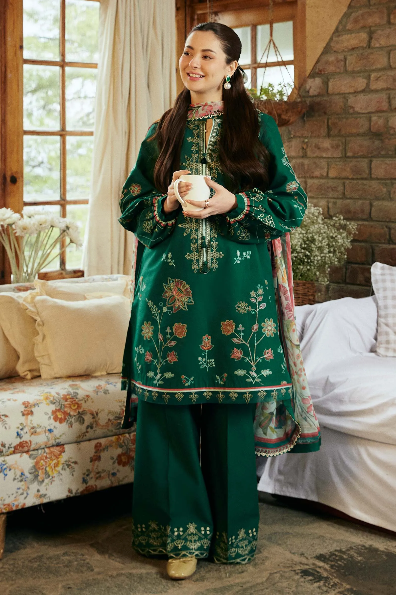 Zara Shahjahan Coco Lawn Eid Edition – ZAIRA-9A