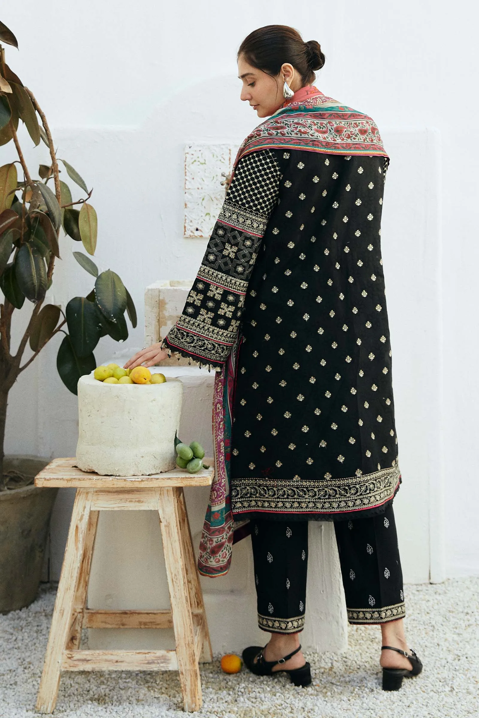 Zara Shahjahan X Durefishan · Coco Lawn Eid Edit 2024 – TAJ-D6