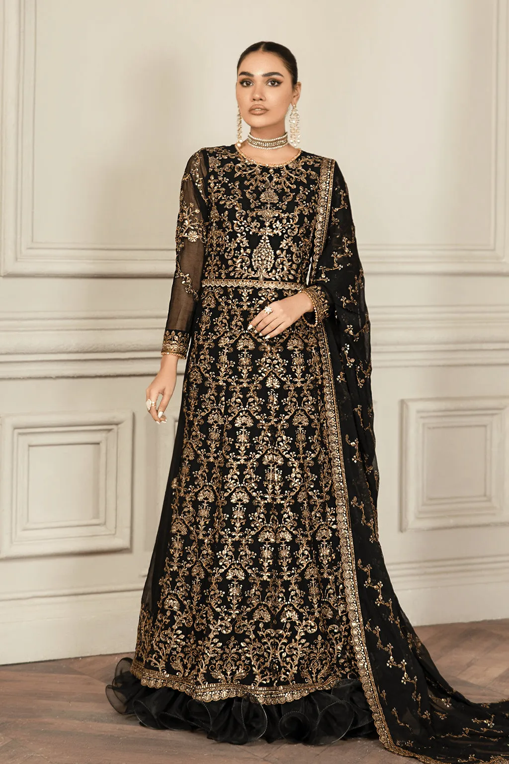 Zarif Mehroz Festive Formal Collection – BLACK RUBY