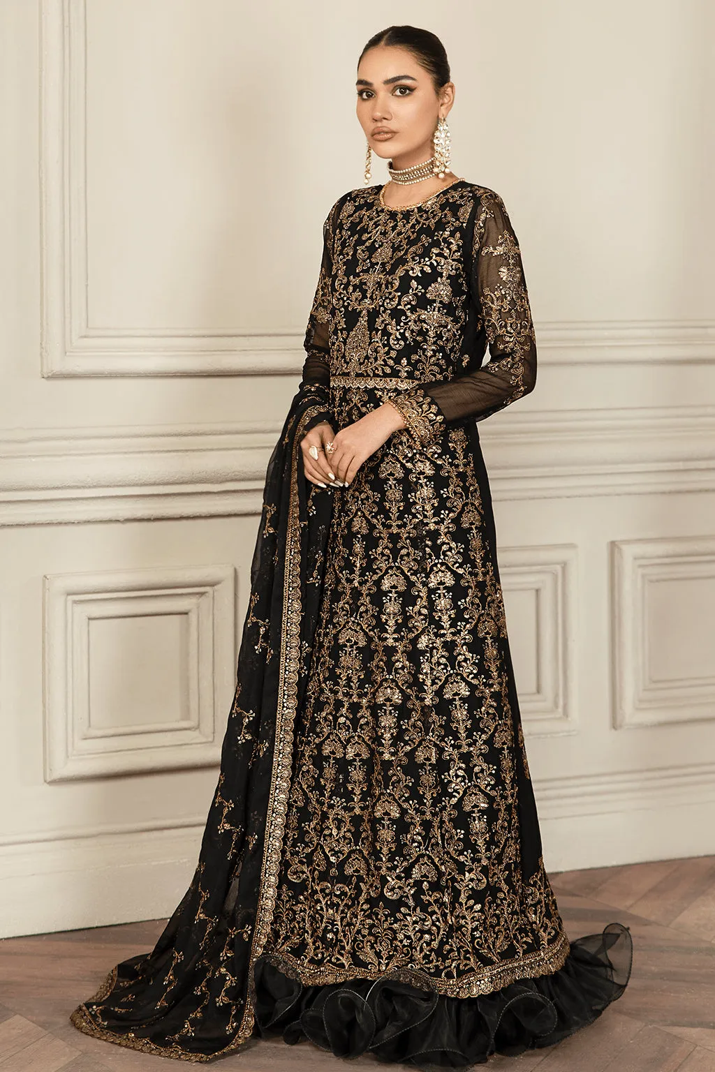 Zarif Mehroz Festive Formal Collection – BLACK RUBY