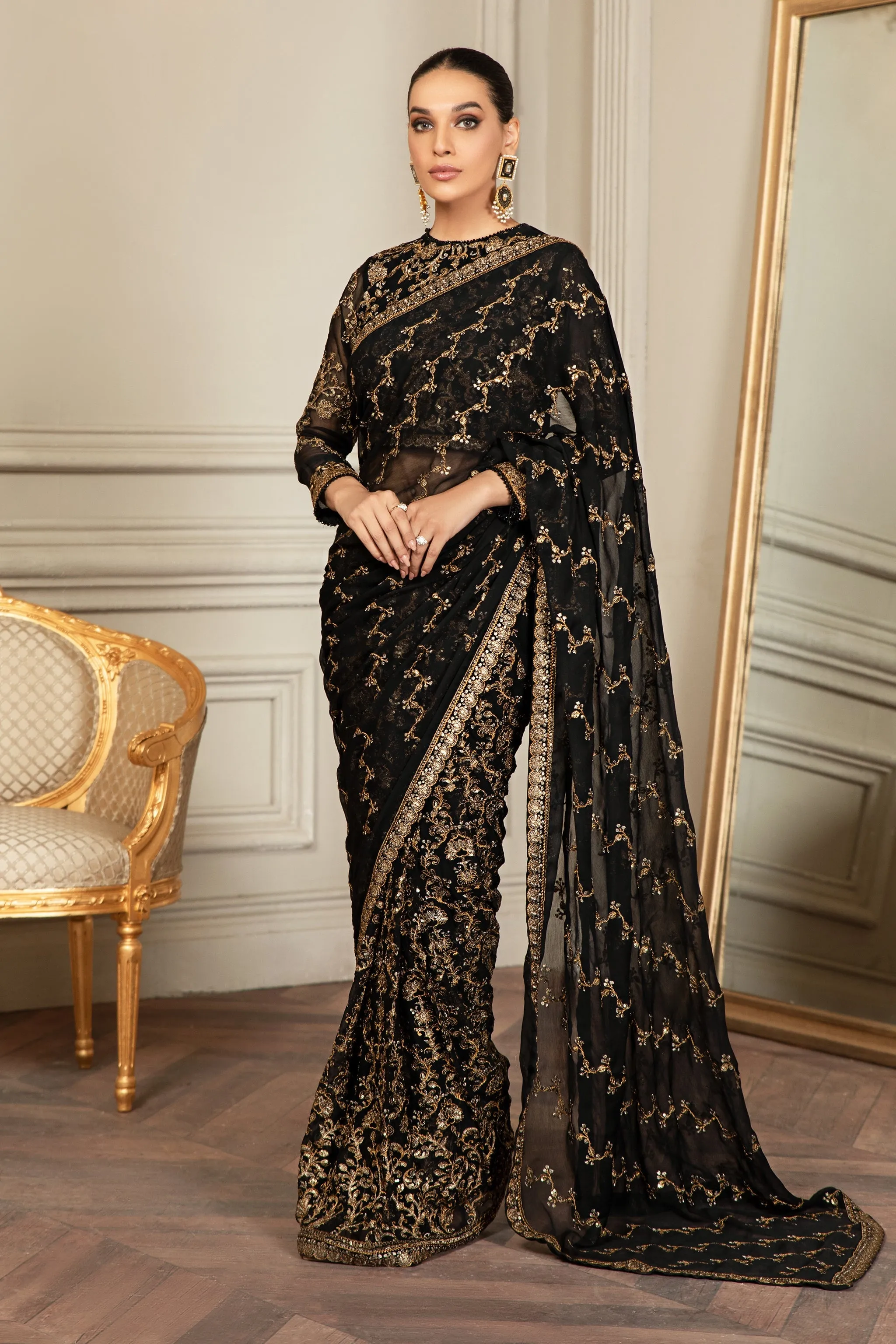 Zarif Mehroz Festive Formal Collection – BLACK RUBY