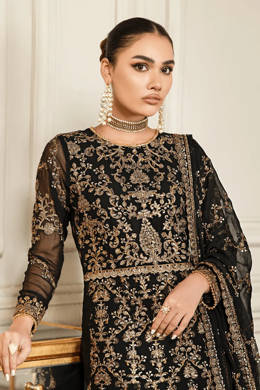 Zarif Mehroz Festive Formal Collection – BLACK RUBY