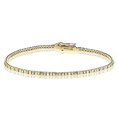 ZB822 Bracelet in 14k Gold with Diamonds