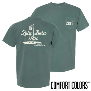 ZBT Comfort Colors Par For The Course Short Sleeve Tee